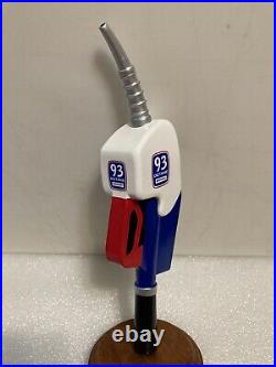 93 OCTANE BREWING CLOWN CAR CREAM ALE GAS PUMP HANDLE beer tap handle. ILLINOIS