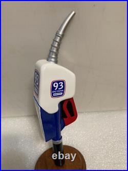 93 OCTANE BREWING CLOWN CAR CREAM ALE GAS PUMP HANDLE beer tap handle. ILLINOIS