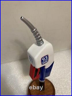 93 OCTANE BREWING CLOWN CAR CREAM ALE GAS PUMP HANDLE beer tap handle. ILLINOIS