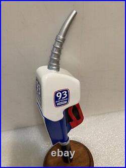93 OCTANE BREWING CLOWN CAR CREAM ALE GAS PUMP HANDLE beer tap handle. ILLINOIS
