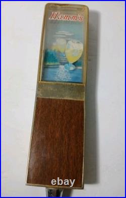 9 1/2 Rare Vintage Hamm's Beer Tap Handle Vintage Tap Knob Floating Beer Mugs
