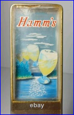 9 1/2 Rare Vintage Hamm's Beer Tap Handle Vintage Tap Knob Floating Beer Mugs