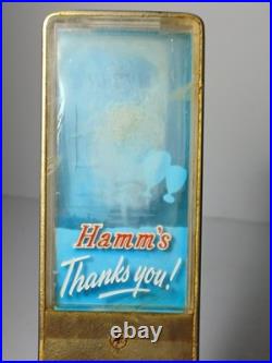 9 1/2 Rare Vintage Hamm's Beer Tap Handle Vintage Tap Knob Floating Beer Mugs