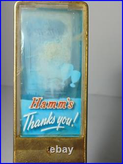 9 1/2 Rare Vintage Hamm's Beer Tap Handle Vintage Tap Knob Floating Beer Mugs