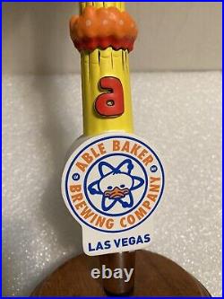 ABLE BAKER BREWIING ATOMIC DUCK beer tap handle. NEVADA