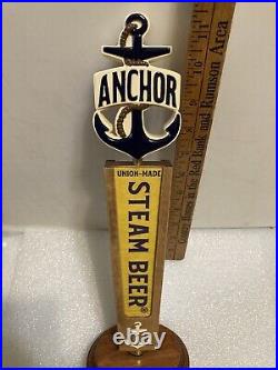 ANCHOR BREWING UNION MADE ANCHOR STEAM BEER draft beer tap handle. CALIFORNIA