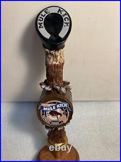 ANHEUSER BUSCH MULEKICK OATMEAL STOUT DONKEY FOOT draft beer tap handle. USA