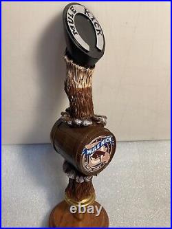 ANHEUSER BUSCH MULEKICK OATMEAL STOUT DONKEY FOOT draft beer tap handle. USA