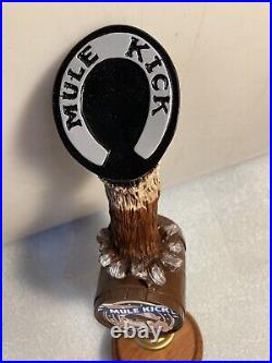 ANHEUSER BUSCH MULEKICK OATMEAL STOUT DONKEY FOOT draft beer tap handle. USA