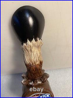ANHEUSER BUSCH MULEKICK OATMEAL STOUT DONKEY FOOT draft beer tap handle. USA
