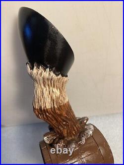 ANHEUSER BUSCH MULEKICK OATMEAL STOUT DONKEY FOOT draft beer tap handle. USA