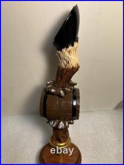ANHEUSER BUSCH MULEKICK OATMEAL STOUT JACKASS draft beer tap handle. USA