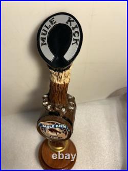 ANHEUSER BUSCH MULEKICK OATMEAL STOUT JACKASS draft beer tap handle. USA