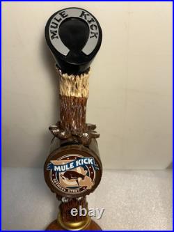 ANHEUSER BUSCH MULEKICK OATMEAL STOUT JACKASS draft beer tap handle. USA