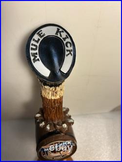 ANHEUSER BUSCH MULEKICK OATMEAL STOUT JACKASS draft beer tap handle. USA