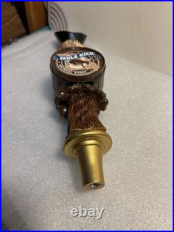 ANHEUSER BUSCH MULEKICK OATMEAL STOUT JACKASS draft beer tap handle. USA