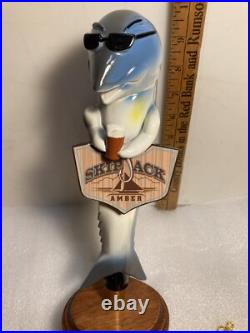 ANHEUSER BUSCH SKIPJACK AMBER draft beer tap handle. FLORIDA