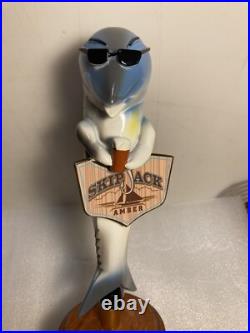 ANHEUSER BUSCH SKIPJACK AMBER draft beer tap handle. FLORIDA