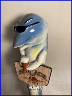 ANHEUSER BUSCH SKIPJACK AMBER draft beer tap handle. FLORIDA