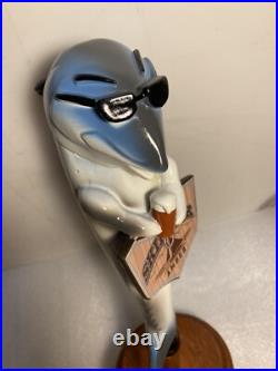 ANHEUSER BUSCH SKIPJACK AMBER draft beer tap handle. FLORIDA