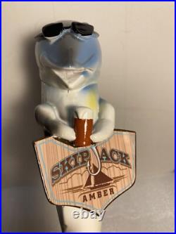 ANHEUSER BUSCH SKIPJACK AMBER draft beer tap handle. FLORIDA
