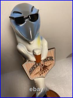 ANHEUSER BUSCH SKIPJACK AMBER draft beer tap handle. FLORIDA