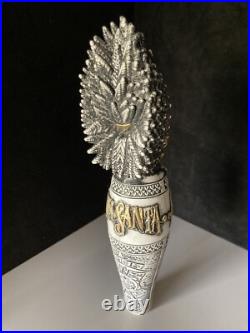 Agua Santa Beer Tap Handle Lot Skeleton Skull Craft California Santa Maria