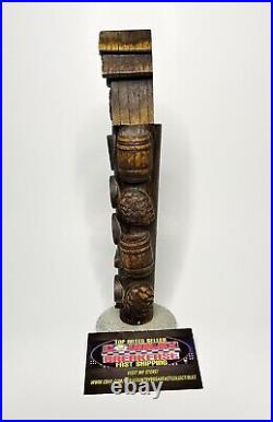 Aktein Brewery ABK 700 Years Grandfather Cuckoo Clock German Beer Tap Handle