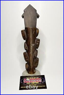Aktein Brewery ABK 700 Years Grandfather Cuckoo Clock German Beer Tap Handle