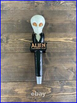 Alien Amber Ale Bar Tap Handle Sierra Blanca Brewing Co. New Mexico Rare