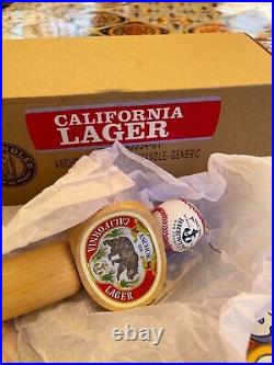 Anchor Steam Baseball Tap Handle Larger Special Edition Brand New