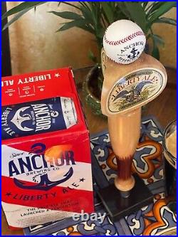 Anchor Steam Baseball Tap Handle Liberty Ale- Special Edition Brand New