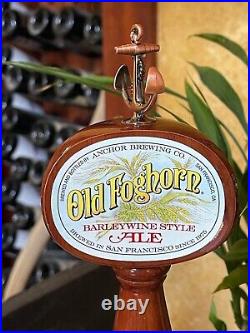 Anchor Steam Brewery Old Foghorn- 3 Sided Tap Handle Hard To Find Used