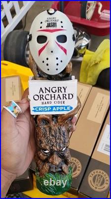 Angry Orchard Crisp Apple CiderTree Beer Tap Handle 11 Tall Jason mask rare new
