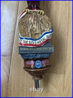 Anheuser-Busch Muenchener Orig Crafted in 1893 14 Beer Tap Handle Vintage Eagle