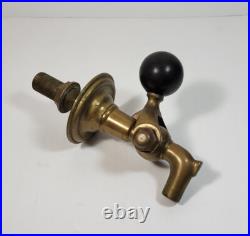 Antique Brass Spigot Beer Wine Whisky Barrel Vintage Tap Handle