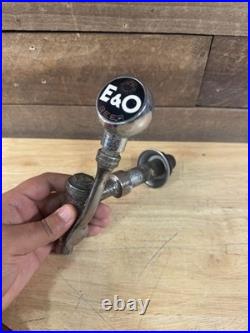 Antique E & O Beer Tap Handle With Economy Faucet Co. Nozzle Pittsburgh Brewing Co