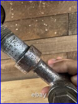 Antique E & O Beer Tap Handle With Economy Faucet Co. Nozzle Pittsburgh Brewing Co