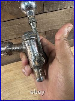 Antique E & O Beer Tap Handle With Economy Faucet Co. Nozzle Pittsburgh Brewing Co