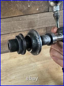 Antique E & O Beer Tap Handle With Economy Faucet Co. Nozzle Pittsburgh Brewing Co