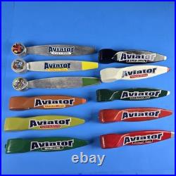 Aviator Propellor Beer Tap Handles Lot 11
