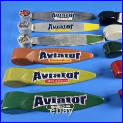 Aviator Propellor Beer Tap Handles Lot 11
