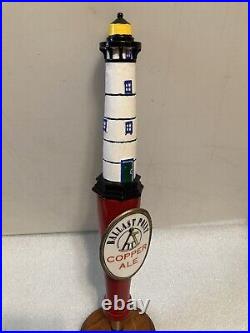 BALLAST POINT BREWING COPPER ALE LIGHTHOUSE draft beer tap handle. CALIFORNIA