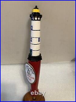 BALLAST POINT BREWING COPPER ALE LIGHTHOUSE draft beer tap handle. CALIFORNIA