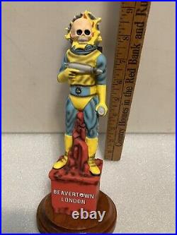 BEAVERTOWN GAMMA RAY GAMMA MAN WALKING DEAD ALIEN Draft beer tap handle. ENGLAND