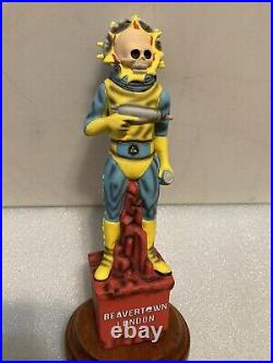 BEAVERTOWN GAMMA RAY GAMMA MAN WALKING DEAD ALIEN Draft beer tap handle. ENGLAND