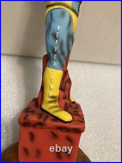 BEAVERTOWN GAMMA RAY GAMMA MAN WALKING DEAD ALIEN Draft beer tap handle. ENGLAND