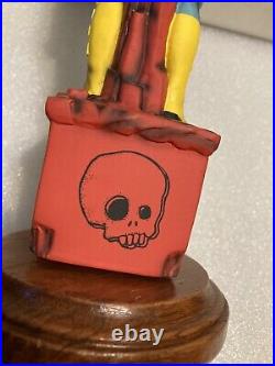 BEAVERTOWN GAMMA RAY GAMMA MAN WALKING DEAD ALIEN Draft beer tap handle. ENGLAND