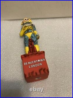 BEAVERTOWN GAMMA RAY GAMMA MAN WALKING DEAD ALIEN Draft beer tap handle. ENGLAND