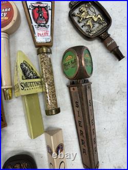 BEER TAPS! Huge Lot Of 24 Tap Handles Assorted Brands Wow! Vintage